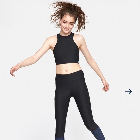 Outdoor Voices Athena Crop Top in Charcoal - Picture 15 of 15